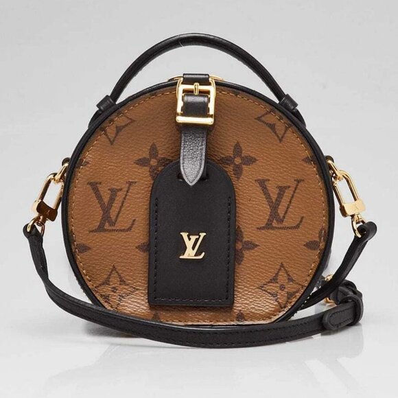 Louis Vuitton Reverse Monogram Canvas Mini Boite Chapeau Bag - Picture 1 of 12